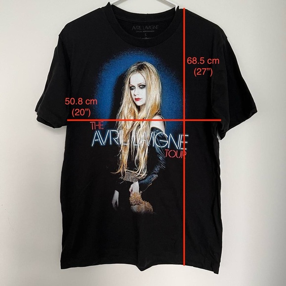 The Avril Lavigne Tour t-shirt 2014 - Picture 3 of 4